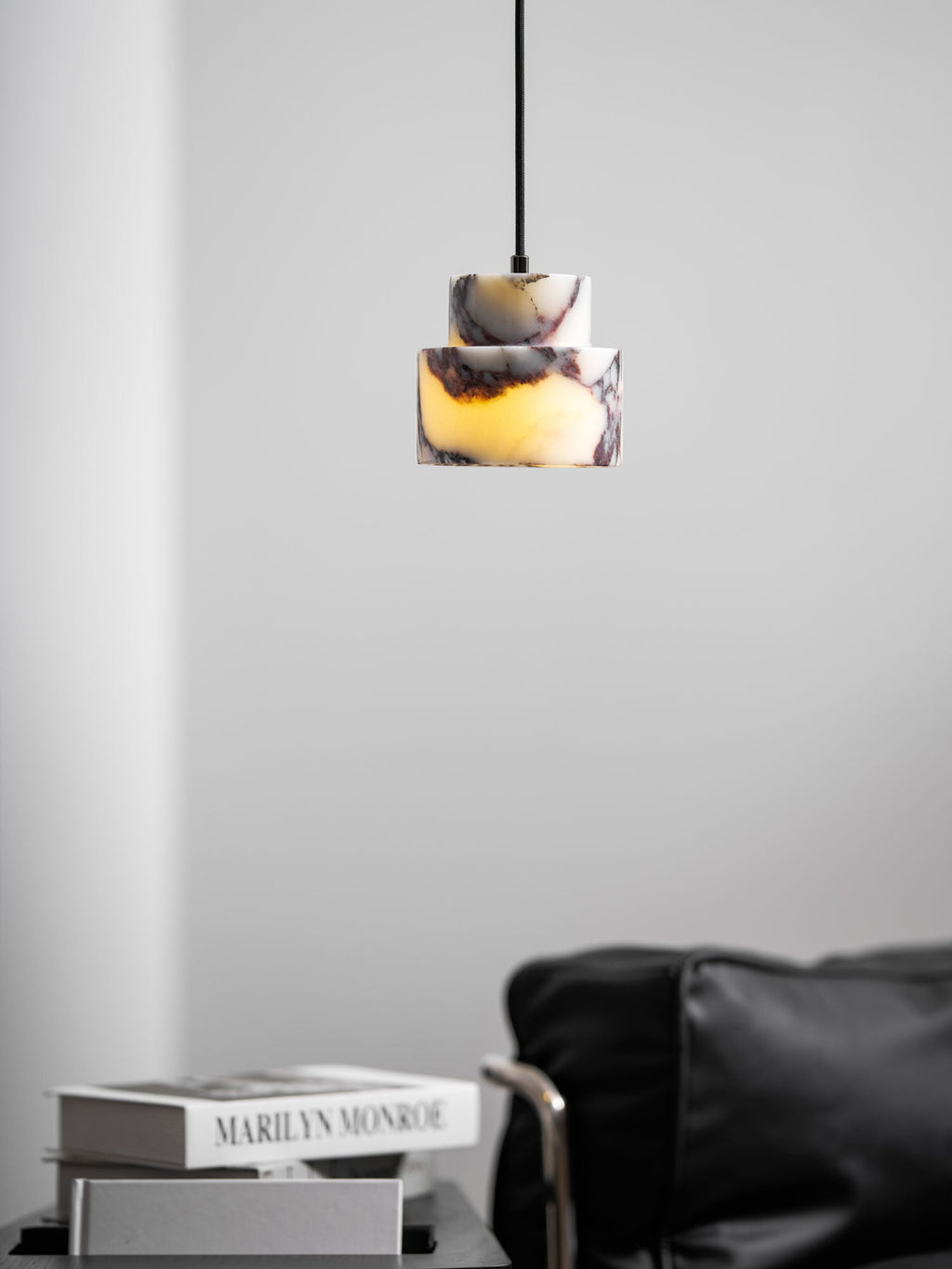 Astr Marble Pendant Light