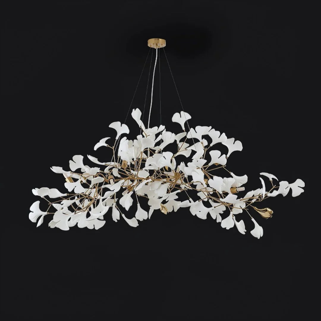 Aurelia Ginkgo Leaf Chandelier
