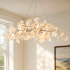 Aurelia Ginkgo Leaf Chandelier