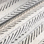 Herringbone Scallop Sofa Cover