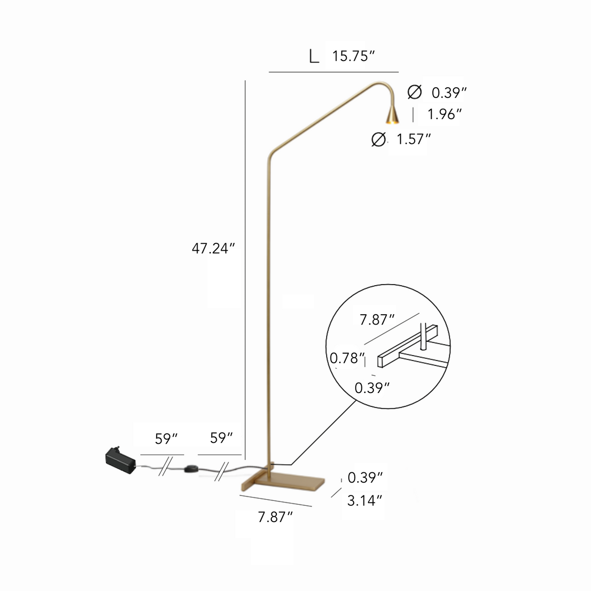 Austere Floor Lamp