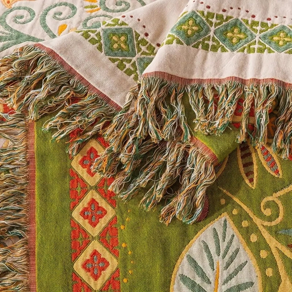 Autumn Leaf Reversible Blanket