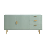 Richmond Ridged Sideboard – Sage Green