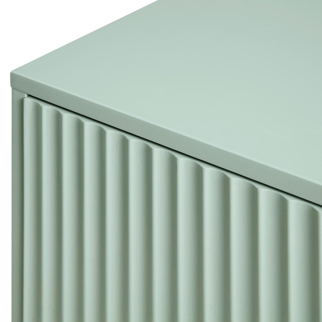 Richmond Ridged Sideboard – Sage Green