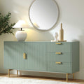 Richmond Ridged Sideboard – Sage Green