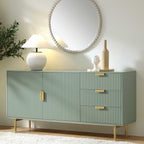 Richmond Ridged Sideboard – Sage Green