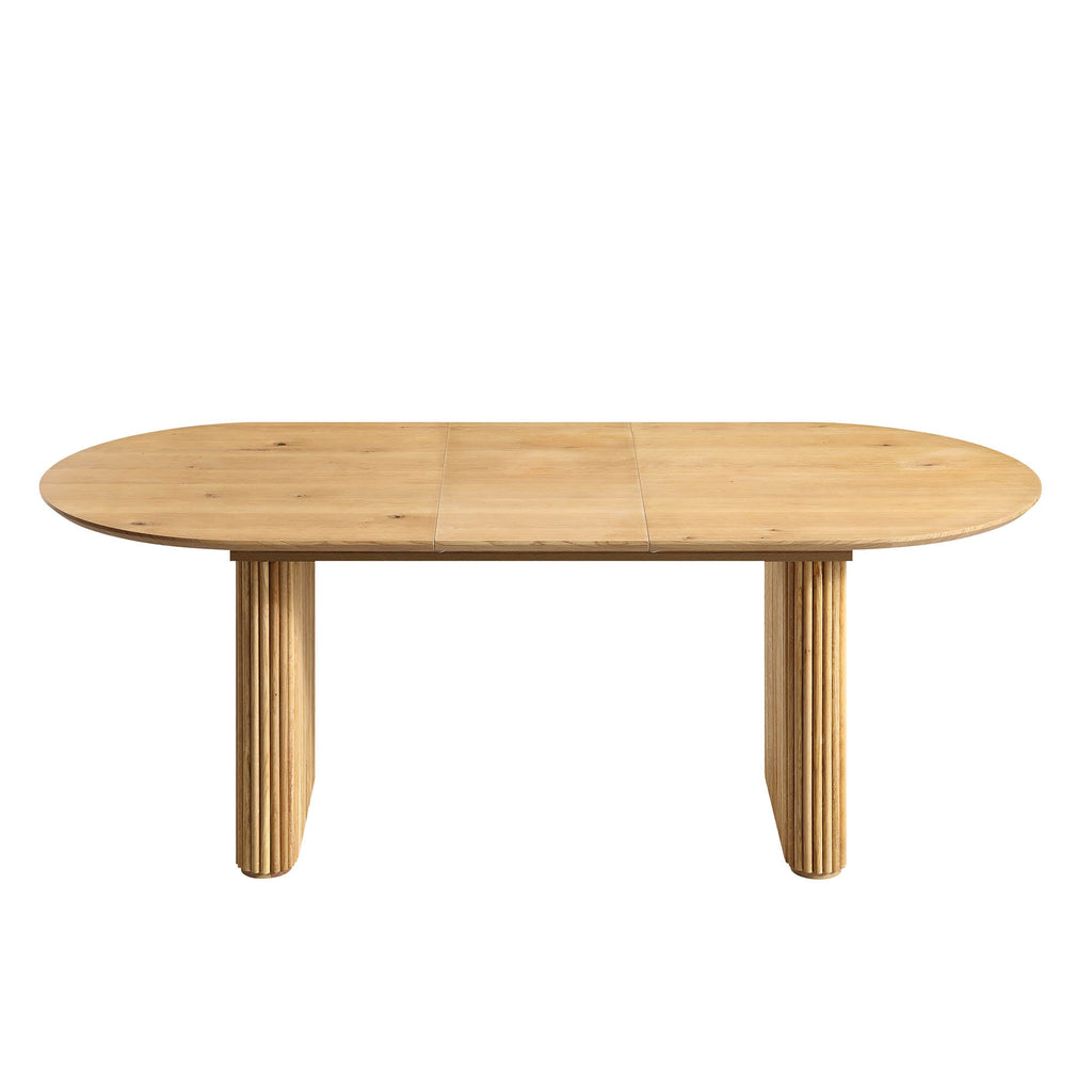 Maru Oval Pedestal Dining Table