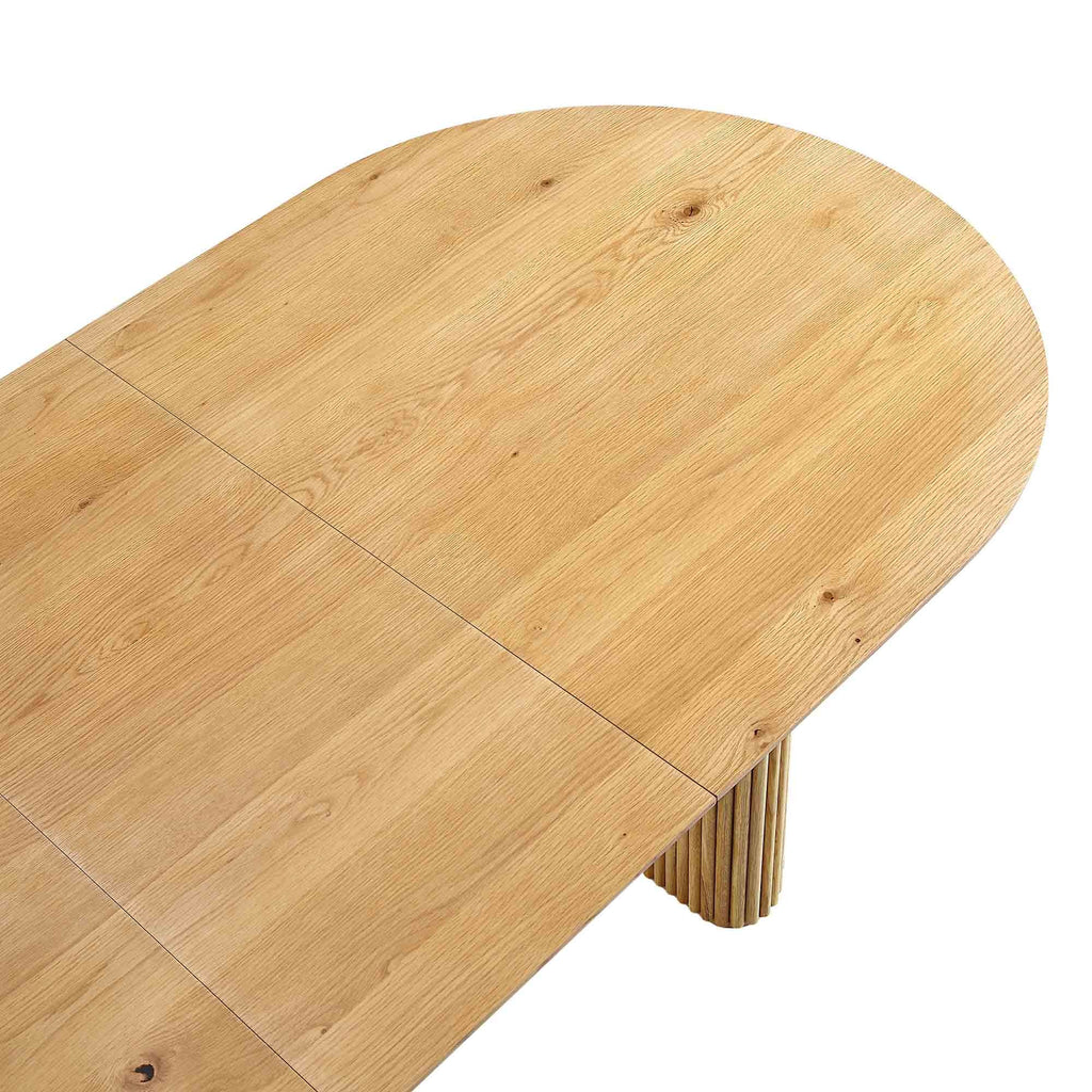 Maru Oval Pedestal Dining Table