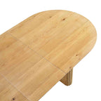 Maru Oval Pedestal Dining Table
