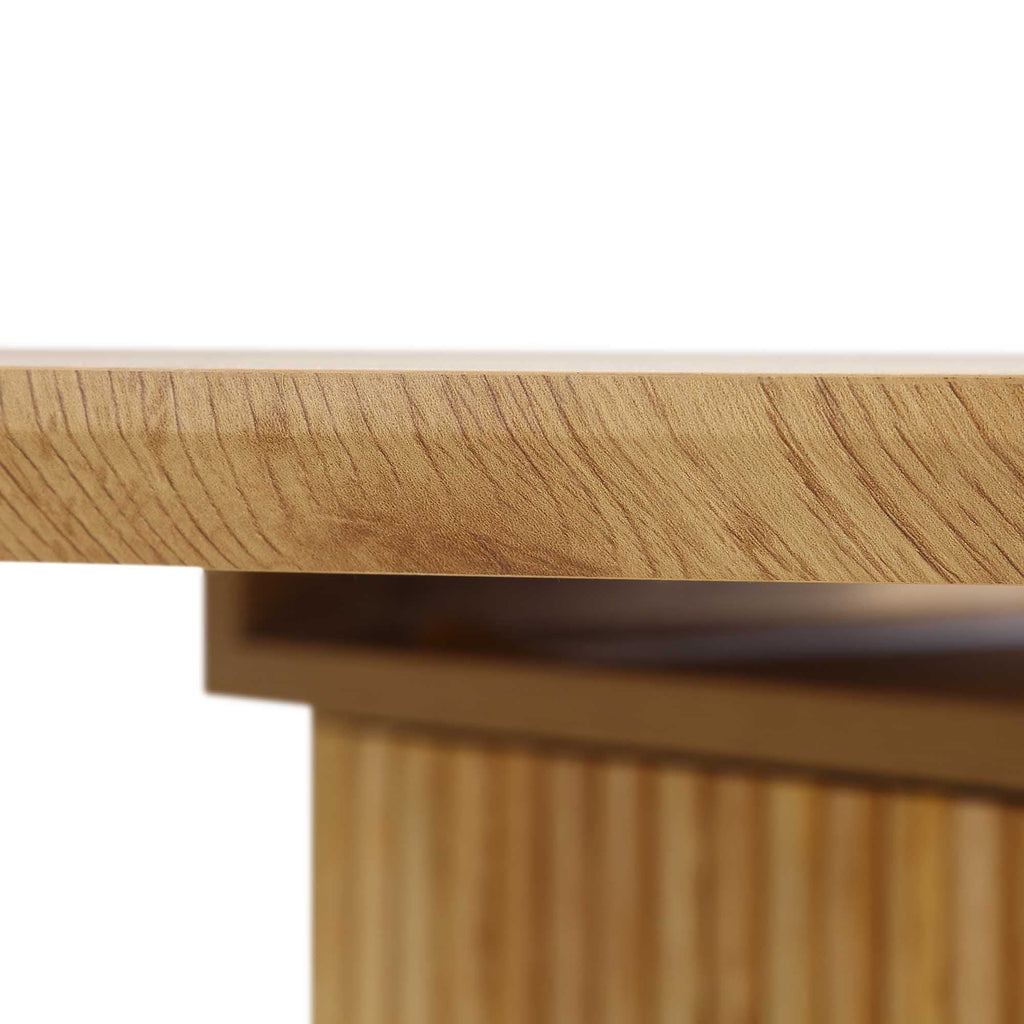 Maru Oval Pedestal Dining Table