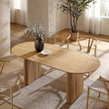 Maru Oval Pedestal Dining Table