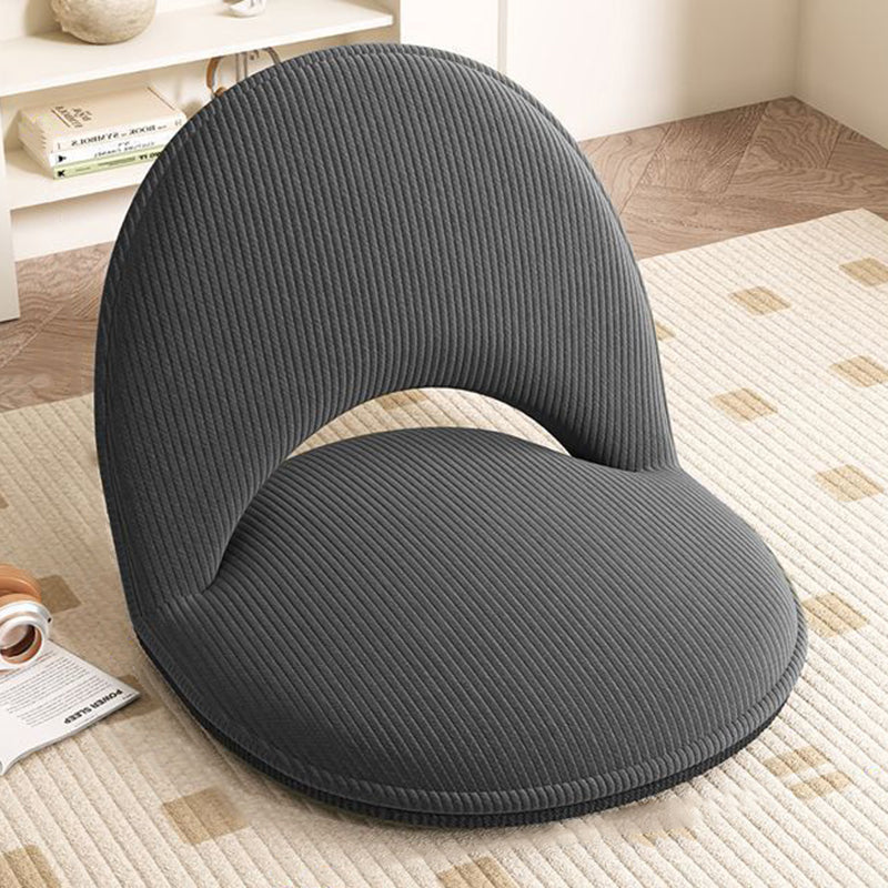 Foldable Corduroy Accent Chair