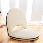Foldable Corduroy Accent Chair