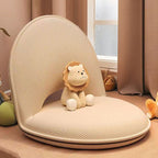 Foldable Corduroy Accent Chair