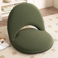 Foldable Corduroy Accent Chair