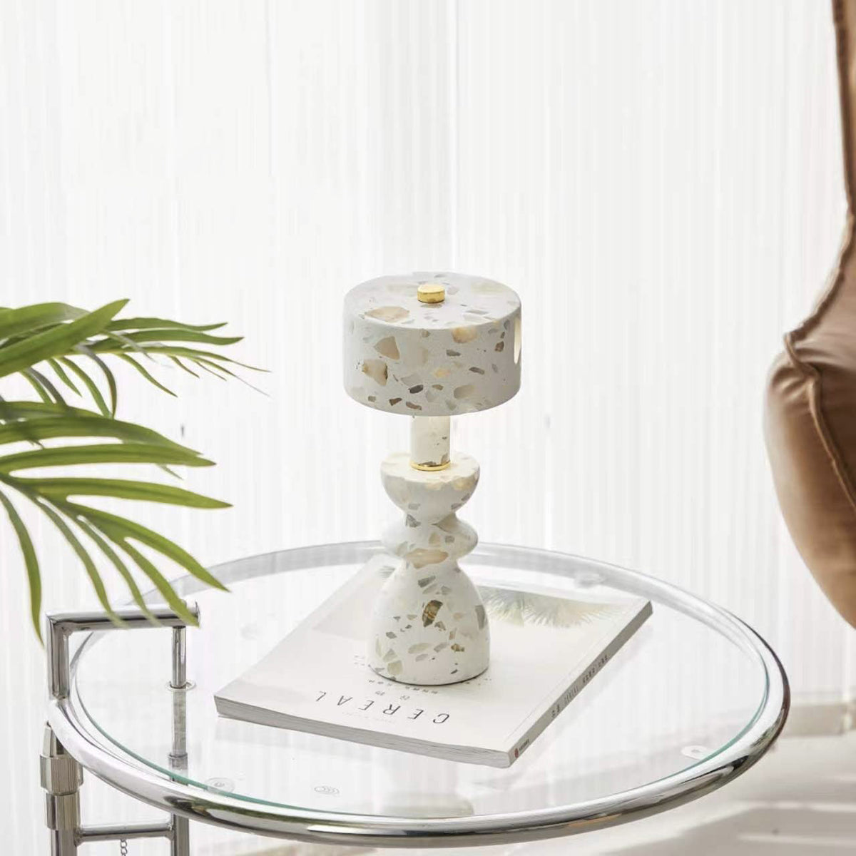 Marble USB LED Table Lamp