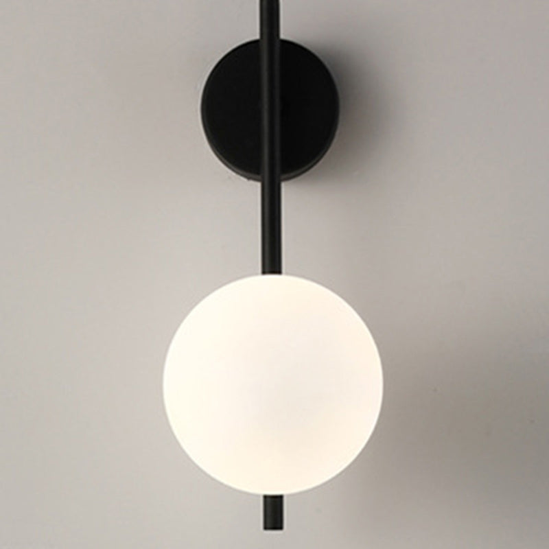 Nordic Globe Glass Wall Sconce