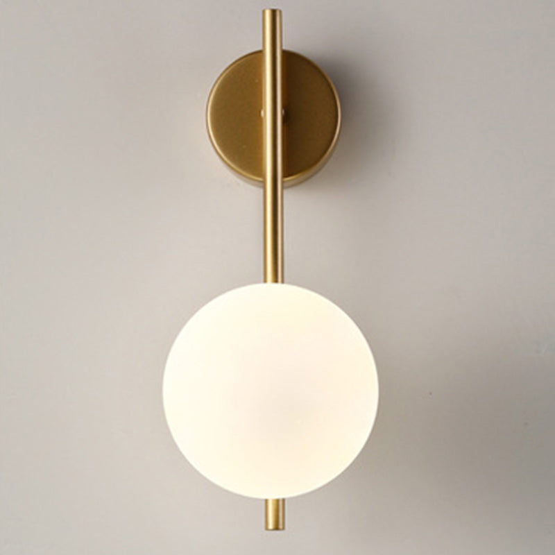 Nordic Globe Glass Wall Sconce