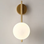 Nordic Globe Glass Wall Sconce