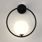 Nordic Globe Glass Wall Sconce