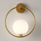 Nordic Globe Glass Wall Sconce