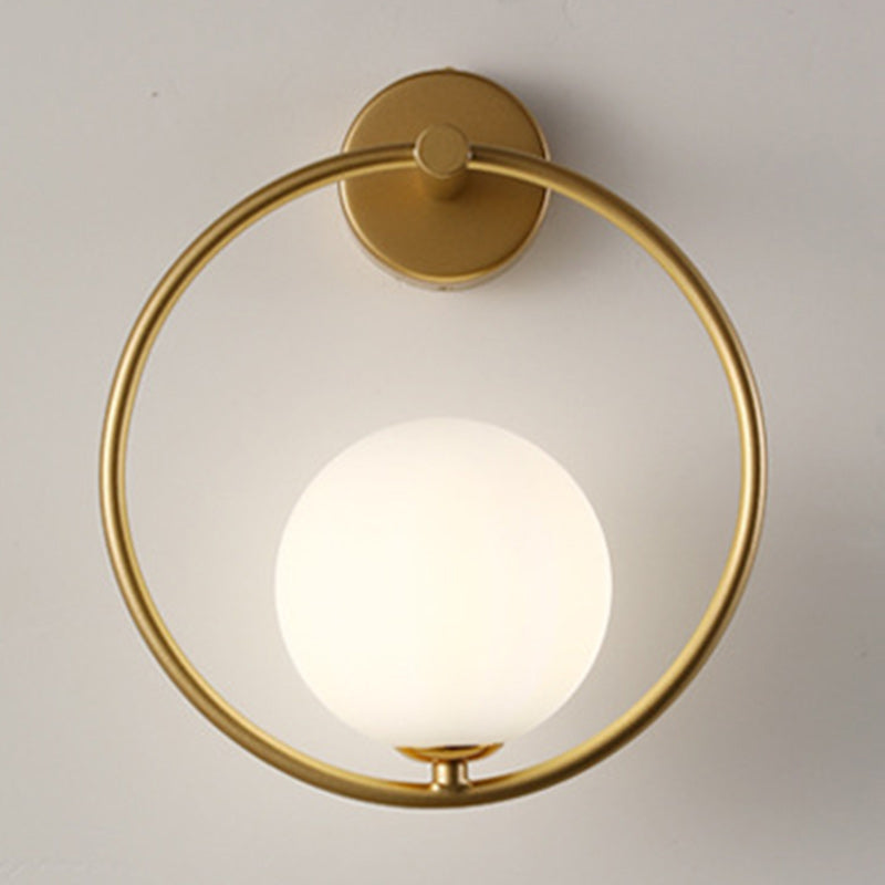Nordic Globe Glass Wall Sconce