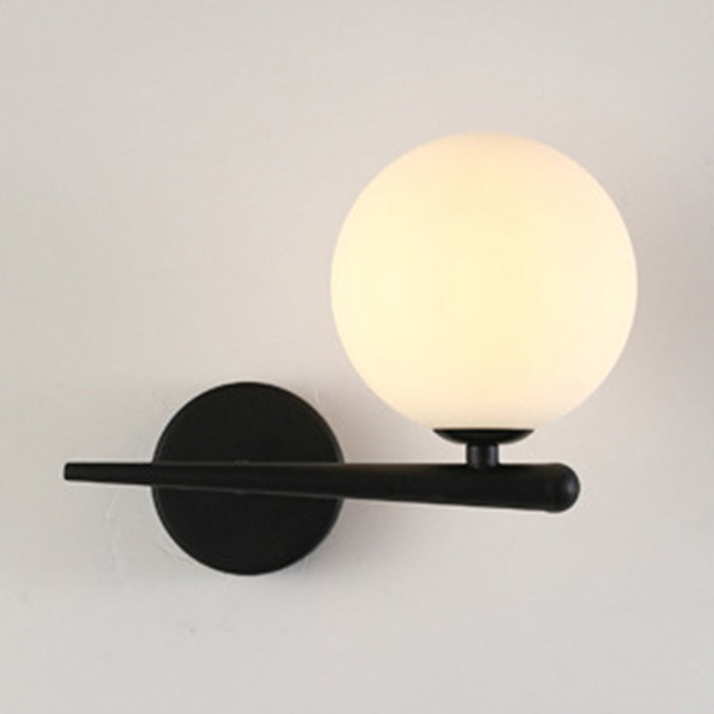 Nordic Globe Glass Wall Sconce