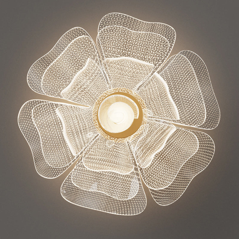 Modern Petal Dome LED Ceiling Light