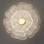 Modern Petal Dome LED Ceiling Light