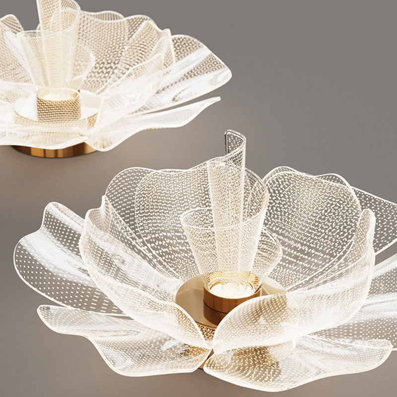 Modern Petal Dome LED Ceiling Light