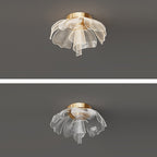 Modern Petal Dome LED Ceiling Light