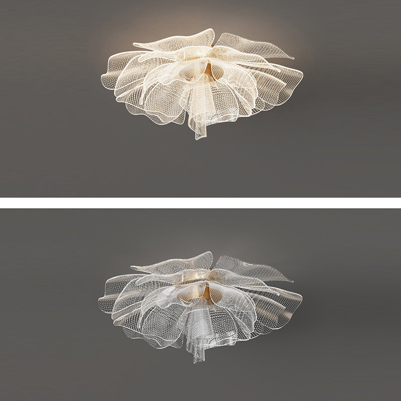 Modern Petal Dome LED Ceiling Light