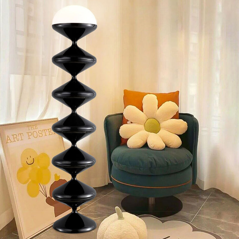 Scandinavian Round Floor Lamp