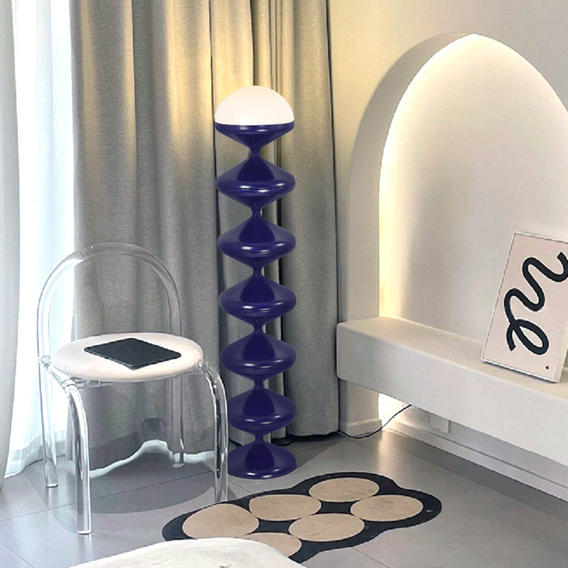 Scandinavian Round Floor Lamp
