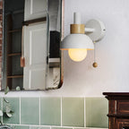 Nordic Macaron Globe Wall Sconce