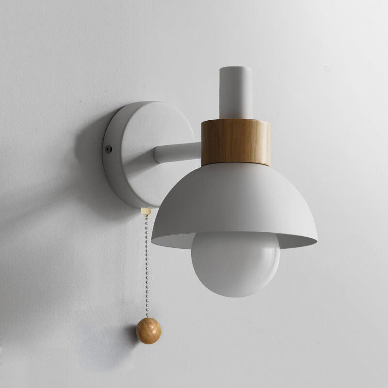Nordic Macaron Globe Wall Sconce