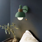 Nordic Macaron Globe Wall Sconce