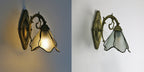 Tiffany Petal Stained Glass Wall Sconce