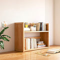 Scandinavian Bamboo Storage Bookshelf