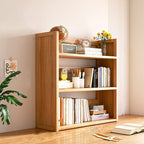 Scandinavian Bamboo Storage Bookshelf