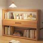 Scandinavian Bamboo Storage Bookshelf