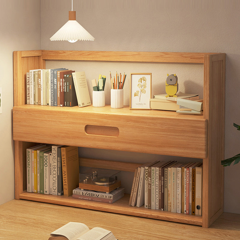 Scandinavian Bamboo Storage Bookshelf
