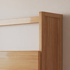 Scandinavian Bamboo Storage Bookshelf