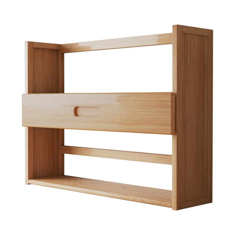 Scandinavian Bamboo Storage Bookshelf