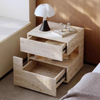 Vintage 2-Drawer Nightstand