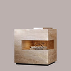 Vintage 2-Drawer Nightstand