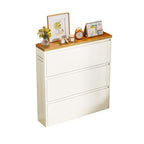 Slim Flip-Door Shoe Cabinet