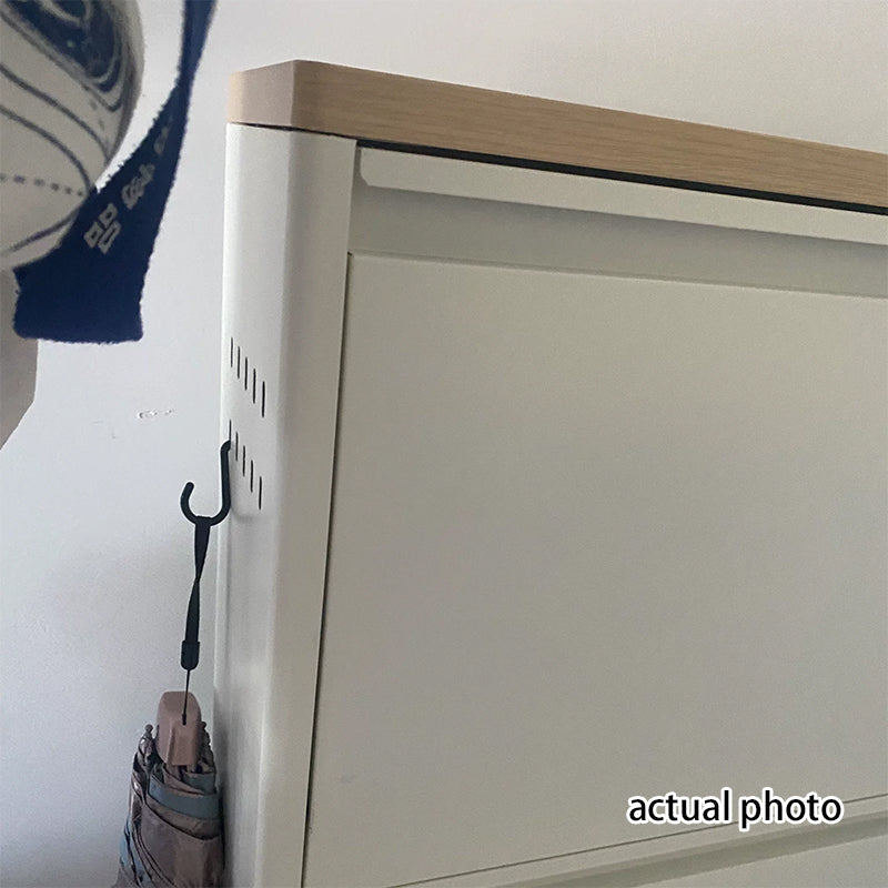 Slim Flip-Door Shoe Cabinet