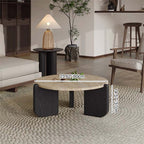 Round Sintered Stone Coffee Table