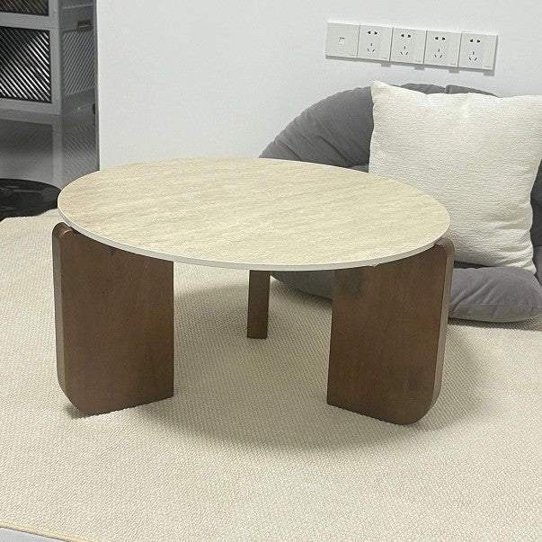 Round Sintered Stone Coffee Table